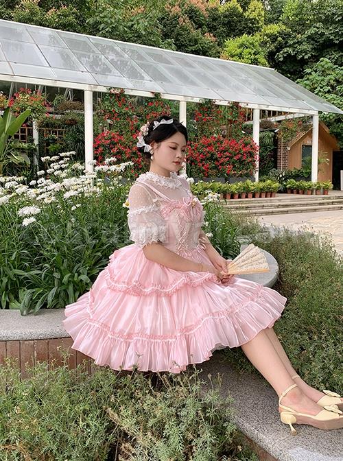 Princess-Polka-Dot-Lace-Short-Sleeve-Sweet-Lolita-Bow-Fungus-Edge-Round-Neck-Profile-High-Waist-Short-Dress-coscarnival-1340.jpg