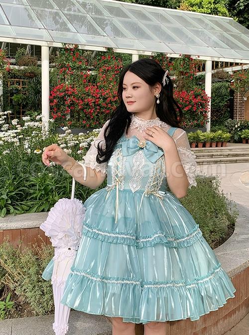 Princess-Polka-Dot-Lace-Short-Sleeve-Sweet-Lolita-Bow-Fungus-Edge-Round-Neck-Profile-High-Waist-Short-Dress-coscarnival-1354.jpg