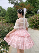 Princess-Polka-Dot-Lace-Short-Sleeve-Sweet-Lolita-Bow-Fungus-Edge-Round-Neck-Profile-High-Waist-Short-Dress-coscarnival-1367.jpg