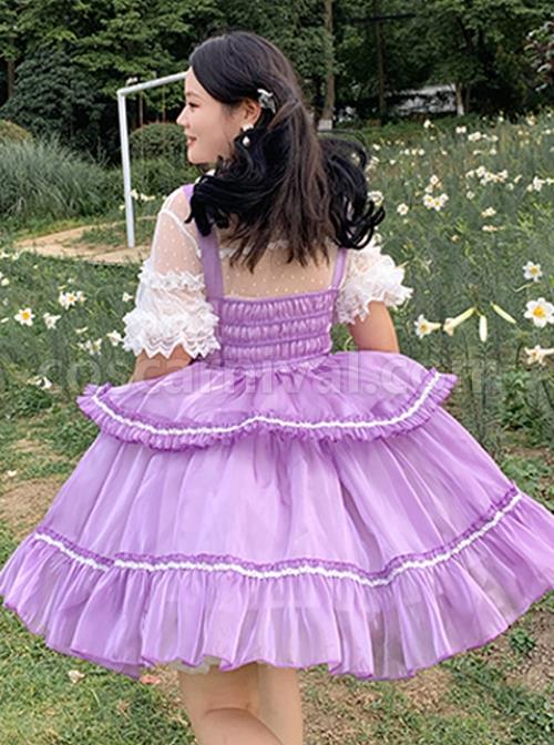 Princess-Polka-Dot-Lace-Short-Sleeve-Sweet-Lolita-Bow-Fungus-Edge-Round-Neck-Profile-High-Waist-Short-Dress-coscarnival-1372.jpg