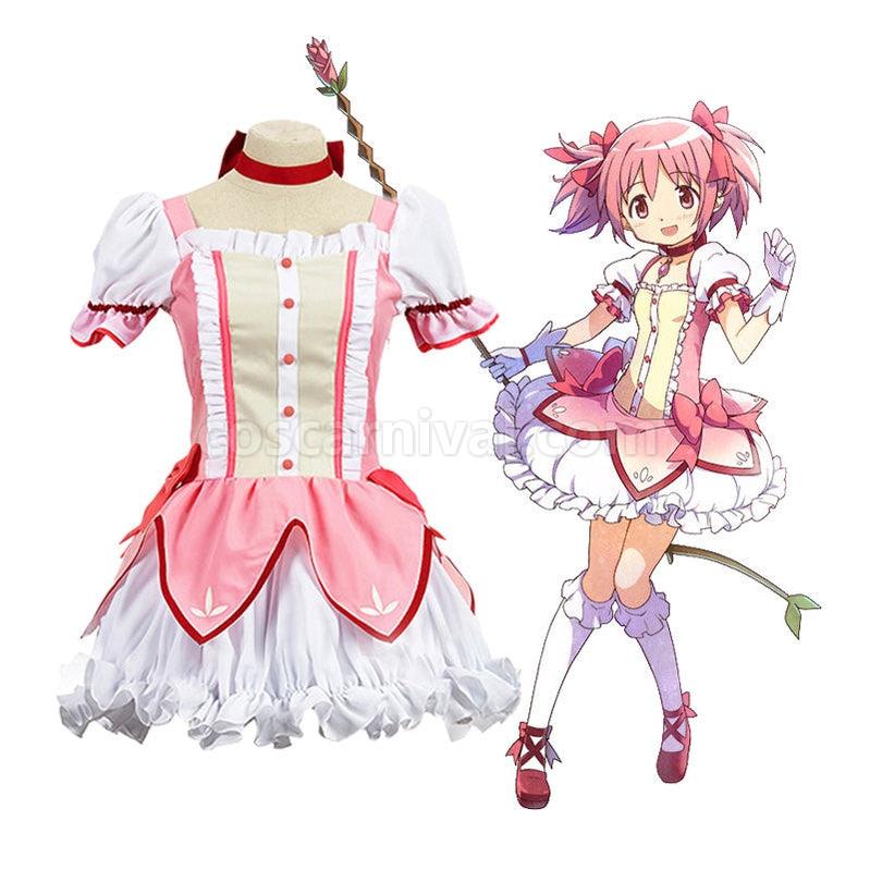 Puella Magi Madoka Magica Madoka Kaname Cosplay Costumes coscarnival011116486
