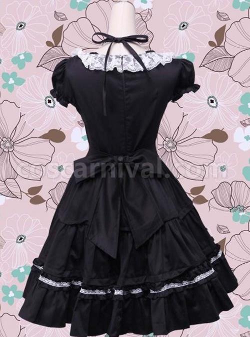 Puff-Short-Sleeves-Bow-Lace-Classic-Lolita-Dress-coscarnival-1002