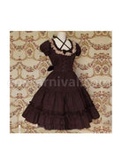 Puff-Short-Sleeves-Bow-Lace-Classic-Lolita-Dress-coscarnival-986