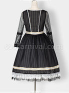 Puff-Sleeve-Bowknot-Ruffles-Classic-Lolita-Dress-coscarnival-5019