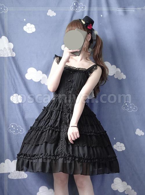Pure-Black-And-Pure-White-JSK-Classic-Lolita-Sling-Dress-coscarnival-565