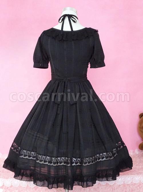 Pure-Color-Short-Sleeves-Classic-Lolita-Dress-coscarnival-613