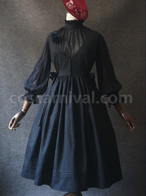 Pure-color-V-Collar-Classic-Lolita-Vest-Dress-coscarnival-225