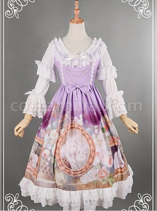 Purple-Adorable-Round-Collar-Detachable-Sleeves-Oil-Painting-Printed-Lolita-Dress-coscarnival-2349