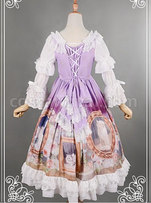 Purple-Adorable-Round-Collar-Detachable-Sleeves-Oil-Painting-Printed-Lolita-Dress-coscarnival-2354