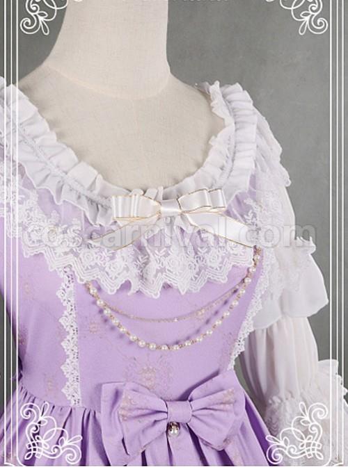 Purple-Adorable-Round-Collar-Detachable-Sleeves-Oil-Painting-Printed-Lolita-Dress-coscarnival-2360