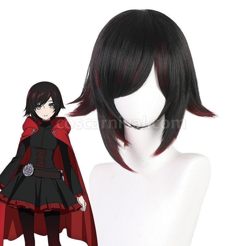 RWBY Volume 7 Red Trailer Ruby Rose Cosplay Wigs coscarnival01113743