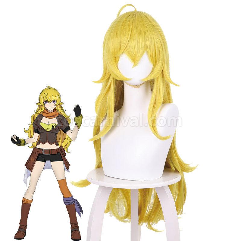 RWBY Yellow Trailer Yang Xiao Long Cosplay Wigs coscarnival01114263