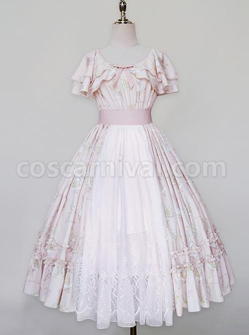 Rabbit-And-Love-Poem-Series-Classical-Sweet-Daily-Rabbit-Floral-Print-Lace-Grace-Classic-Lolita-Sleeveless-Dress-coscarnival-2338