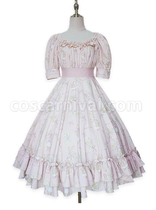Rabbit-And-Love-Poem-Series-French-Classical-Rabbit-Flower-Print-Lantern-Sleeve-Classic-Lolita-Short-Sleeved-Dress-coscarnival-1921.jpg