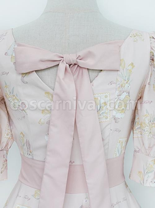Rabbit-And-Love-Poem-Series-French-Classical-Rabbit-Flower-Print-Lantern-Sleeve-Classic-Lolita-Short-Sleeved-Dress-coscarnival-1933.jpg