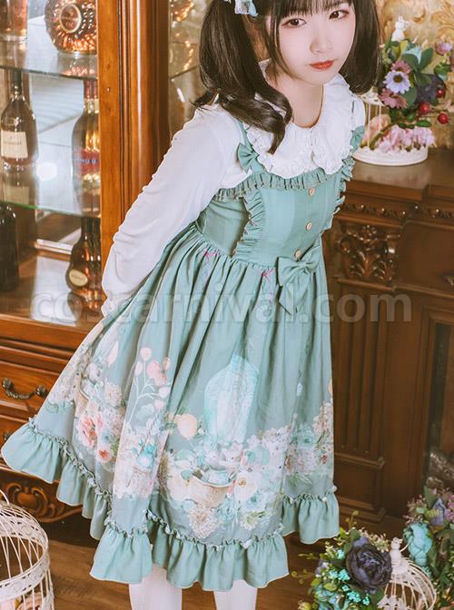 Rabbit-Basket-Series-JSK-Ruffle-Classic-Lolita-Sling-Dress-coscarnival-3992