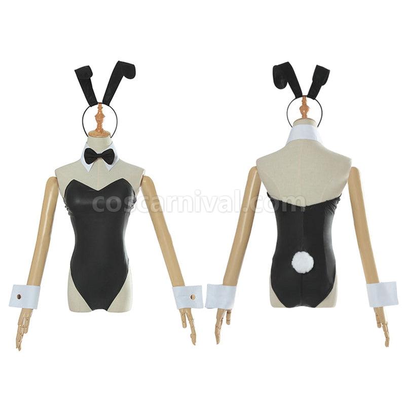 Rascal Does Not Dream of Bunny Girl Senpai Mai Sakurajima Bunny Girl Jumpsuits Cosplay Costumes coscarnival011116714