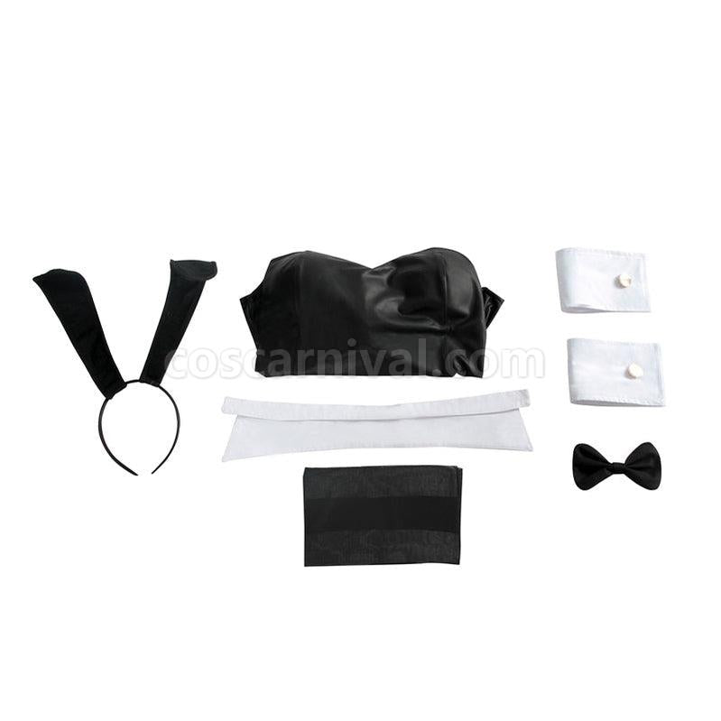 Rascal Does Not Dream of Bunny Girl Senpai Mai Sakurajima Bunny Girl Jumpsuits Cosplay Costumes coscarnival011116748