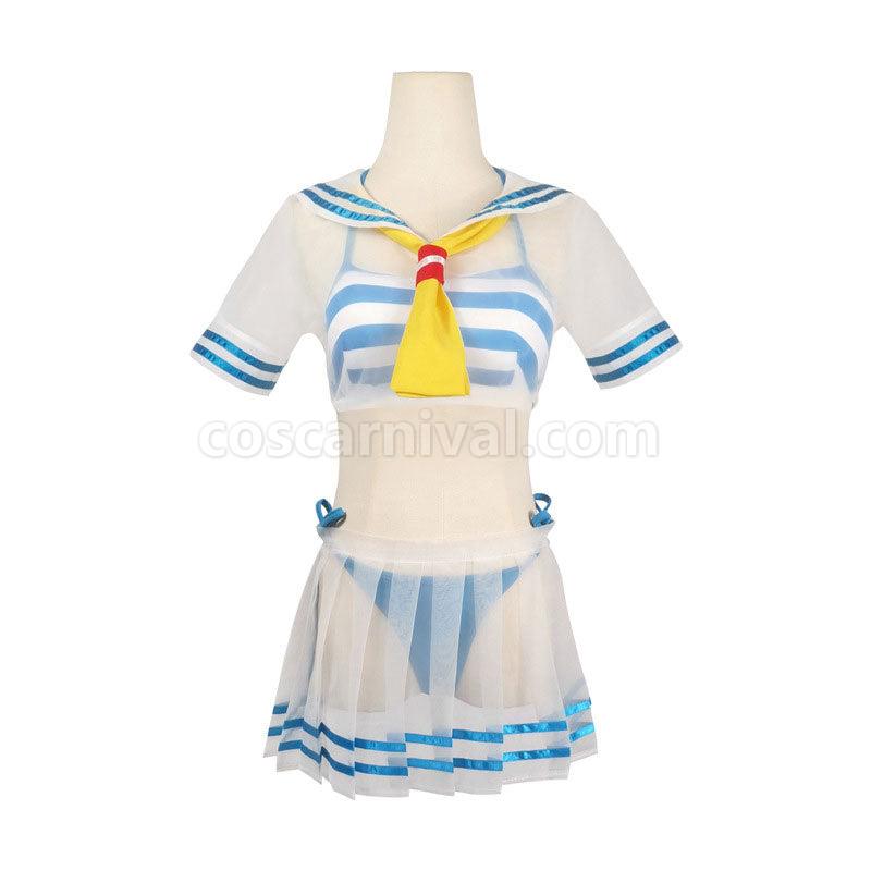 Re Zero Starting Life in Another World Rem Swimsuit Cosplay Costumes coscarnival01113261