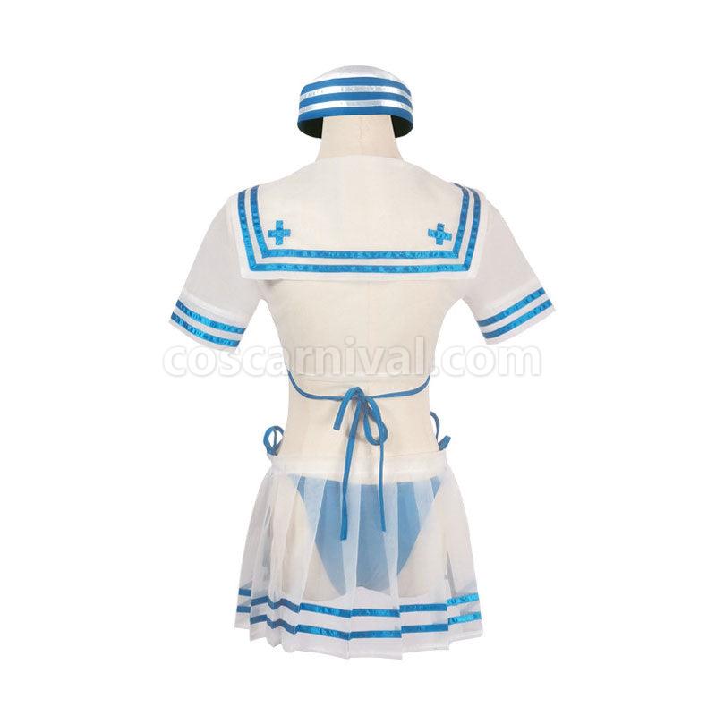 Re Zero Starting Life in Another World Rem Swimsuit Cosplay Costumes coscarnival01113279
