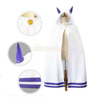 ReZero Starting Life in Another World Emilia Cloak Cosplay Costume coscarnival011118976