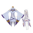 ReZero Starting Life in Another World Emilia Cosplay Costume coscarnival011118965