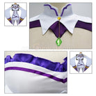 ReZero Starting Life in Another World Emilia Cosplay Costume coscarnival011119003