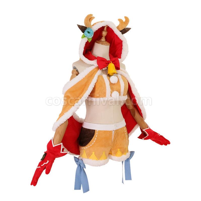 ReZero Starting Life in Another World Ram Christmas Reindeer Outfits Cosplay Costume coscarnival011113030