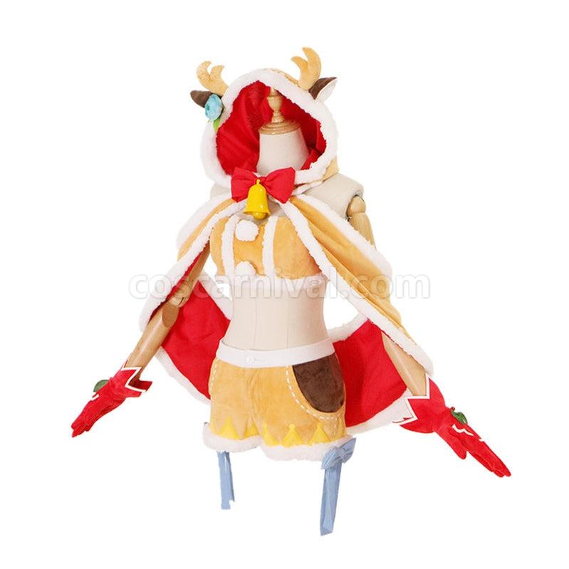 ReZero Starting Life in Another World Ram Christmas Reindeer Outfits Cosplay Costume coscarnival011113040