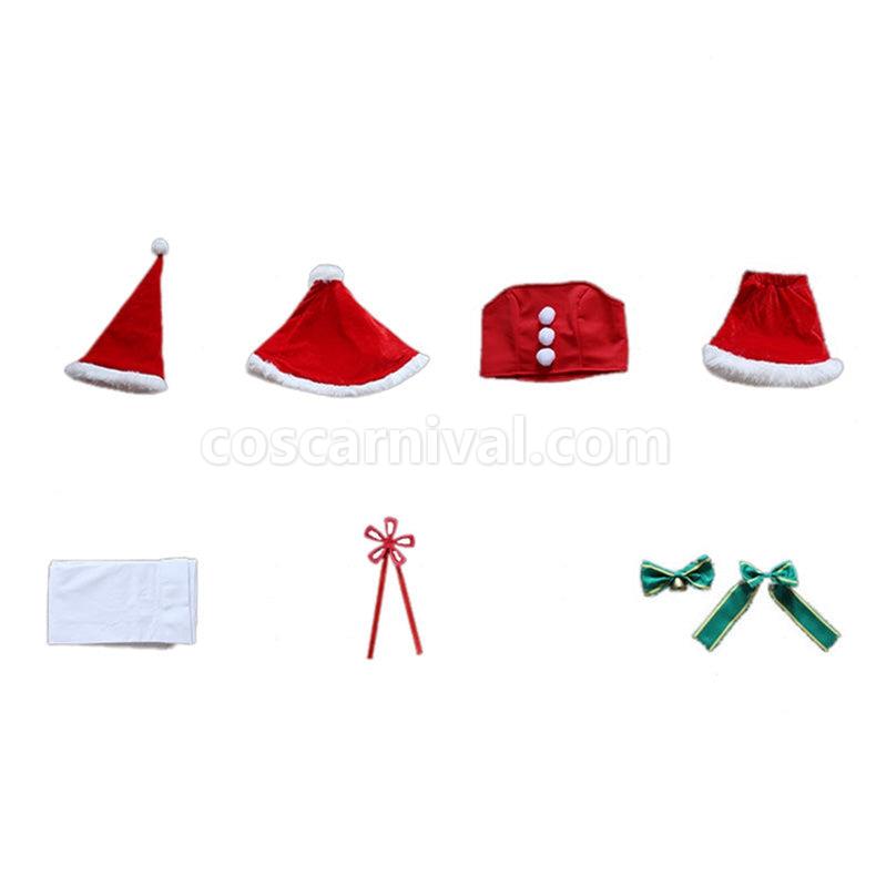 ReZero Starting Life in Another World Rem Christmas Outfits Cosplay Costume coscarnival011114370