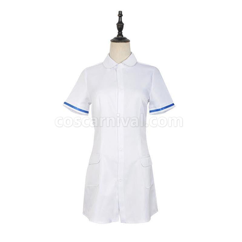ReZero Starting Life in Another World Rem Nurse Suit Cosplay Costume coscarnival011118819