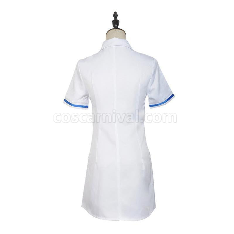 ReZero Starting Life in Another World Rem Nurse Suit Cosplay Costume coscarnival011118827