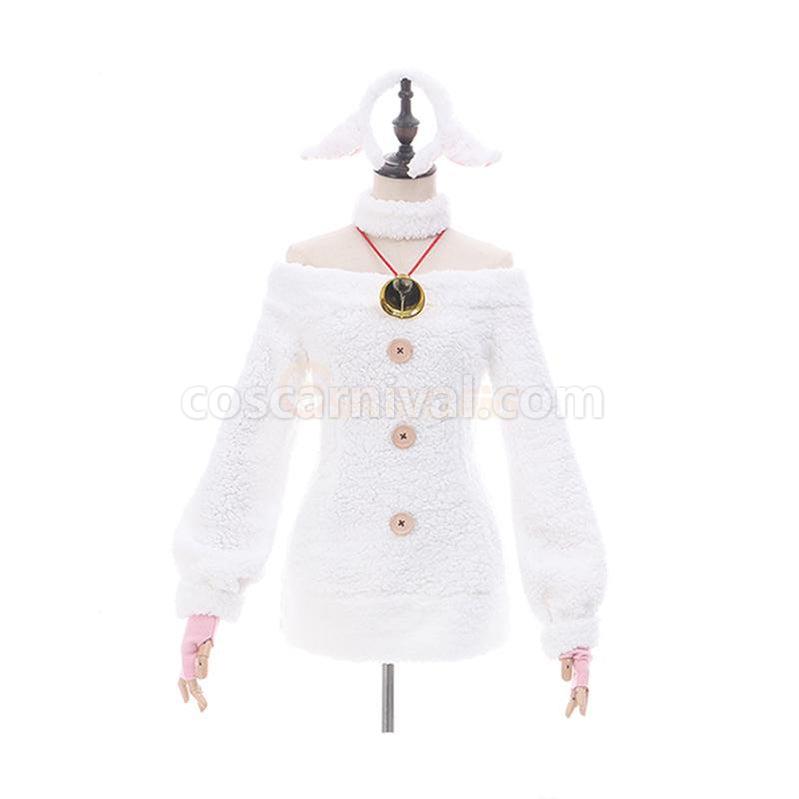 ReZero Starting Life in Another World Rem Sleep Dress Cosplay Costume coscarnival011118956