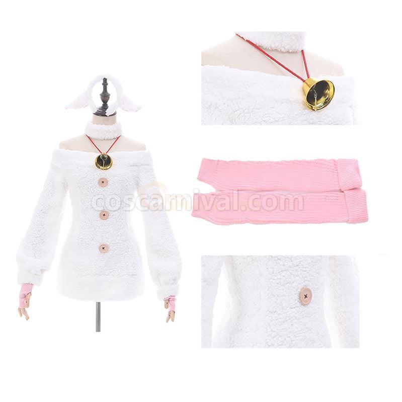 ReZero Starting Life in Another World Rem Sleep Dress Cosplay Costume coscarnival011118974