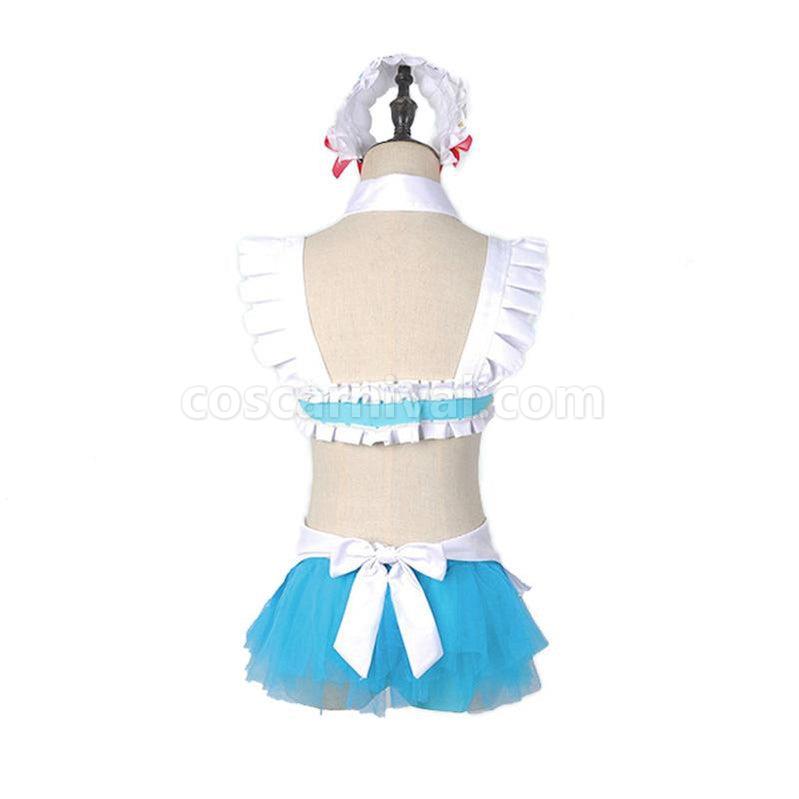 ReZero Starting Life in Another World Rem Swimsuit Cosplay Costume coscarnival011118032