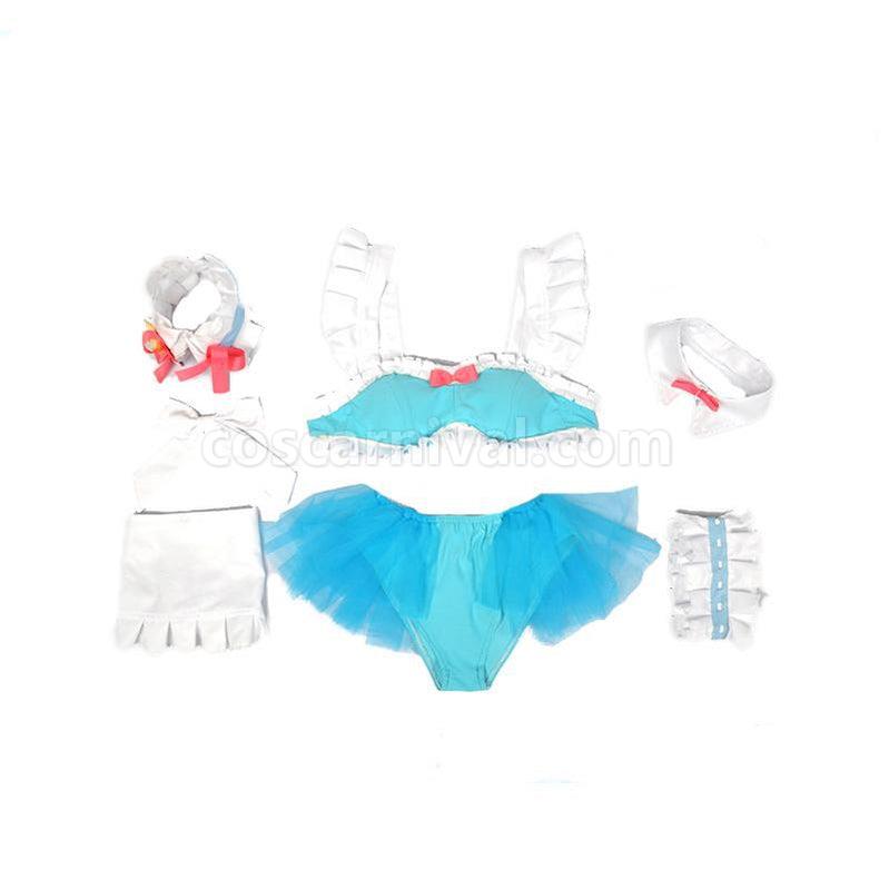 ReZero Starting Life in Another World Rem Swimsuit Cosplay Costume coscarnival011118046