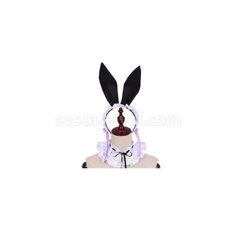 ReZero Starting Life in Another World Rem and Ram Bunny Girl Cosplay Costume coscarnival011118024