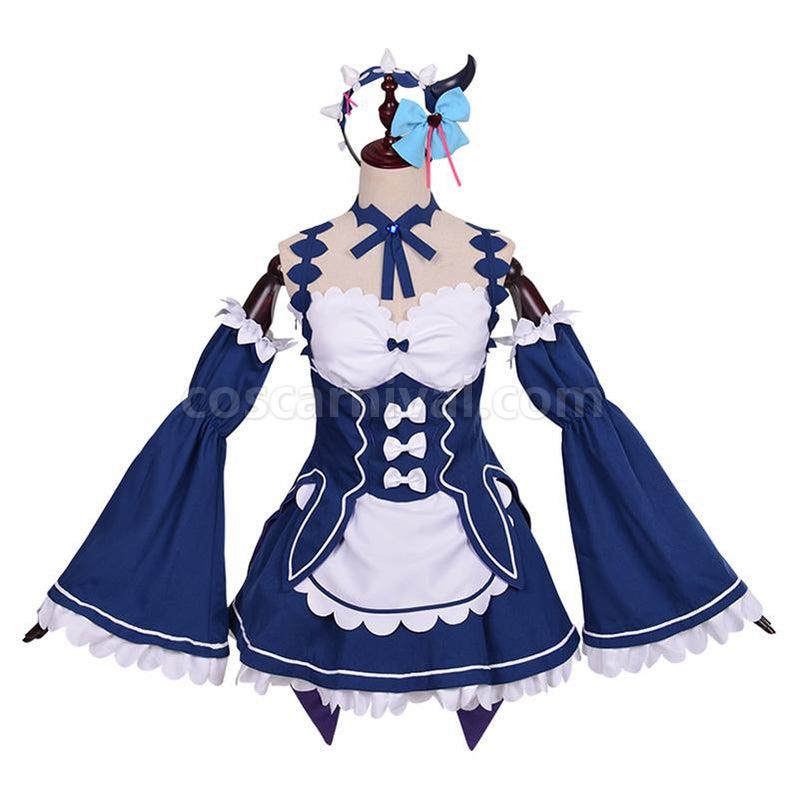 ReZero Starting Life in Another World Rem and Ram Demon Cosplay Costume coscarnival011118072