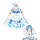ReZero Starting Life in Another World Rem and Ram Wedding Dress Cosplay Costume coscarnival011118066