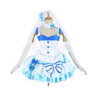 ReZero Starting Life in Another World Rem and Ram Wedding Dress Cosplay Costume coscarnival011118073