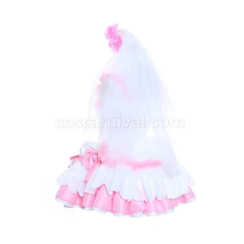 ReZero Starting Life in Another World Rem and Ram Wedding Dress Cosplay Costume coscarnival011118116