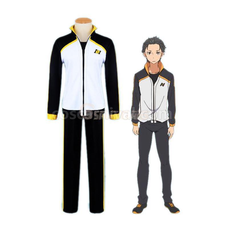 ReZero Starting Life in Another World Subaru Natsuki Sportswear Cosplay Costume coscarnival011118934