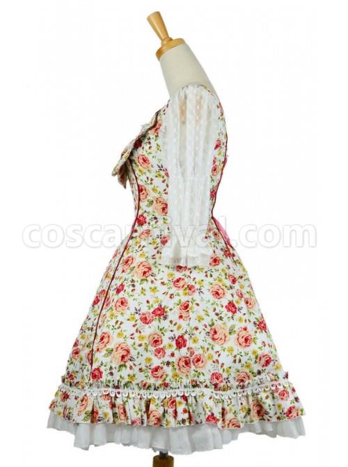 Red-Floral-Short-Sleeves-Lace-Trim-Cotton-Lolita-Dress-coscarnival-3097.jpg