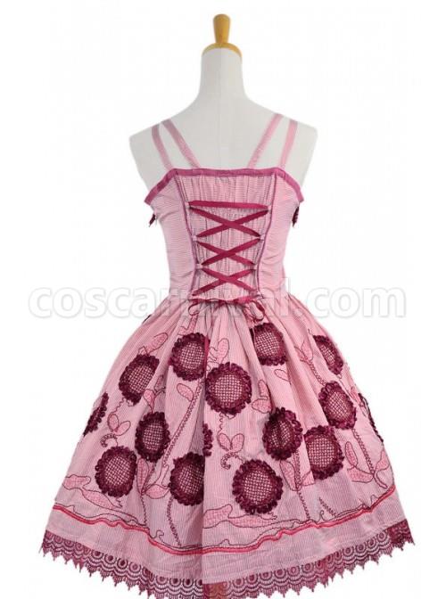Red-Sleeveless-Knee-length-Sun-Flower-Floral-Cotton-Sweet-Lolita-Dress-coscarnival-3681.jpg
