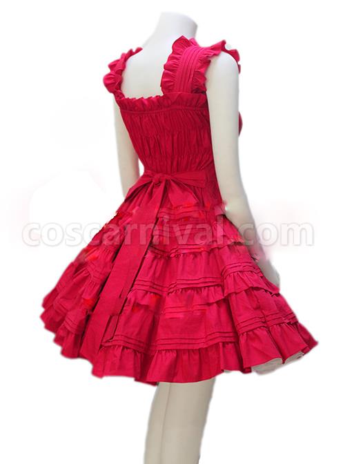 Red-Sleeveless-Ruffles-Classic-Lolita-Dress-coscarnival-373