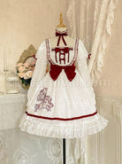 Red-White-Elegant-Bouquet-Print-With-Polka-Dots-Bow-Knot-Lantern-Sleeve-Beam-Mouth-Long-Sleeve-Classic-Lolita-Dress-coscarnival-2363