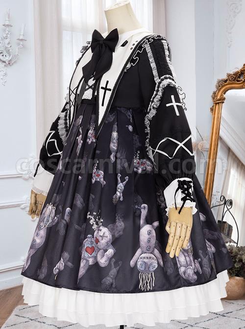 Resentment Puppet Doll Series OP Gothic Lolita Long Sleeve Dress coscarnival
