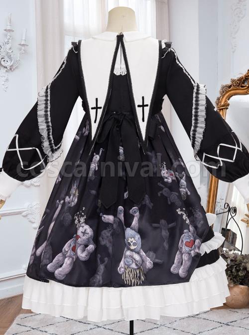 Resentment Puppet Doll Series OP Gothic Lolita Long Sleeve Dress coscarnival