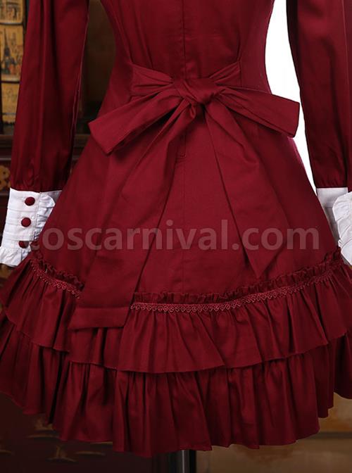 Retro-Bowknot-Long-Sleeves-Ruffles-Classic-Lolita-Dress-coscarnival-389