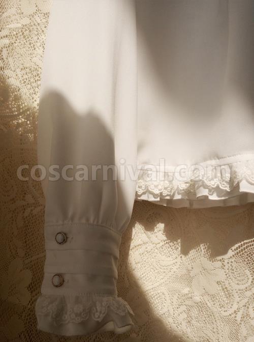 Retro Doll Collar Classic Lolita Long Sleeve Shirt coscarnival